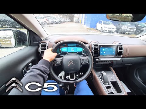New Citroen C5 Aircross Plug-in Hybrid 2021 Test Drive Review POV