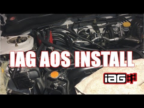 IAG PERFORMANCE AOS STREET SERIES FOR 2008-2014 SUBARU WRX!! MAIN CONNECTIONS
