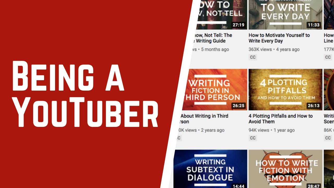 Being a YouTuber: Interview with Quotidian Writer | Story Garden Publishing