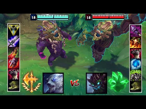VOLIBEAR vs MAOKAI FULL BUILD FIGHTS & Best Moments!