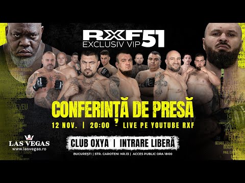 Conferința de Presă RXF 51 by LasVegas.ro