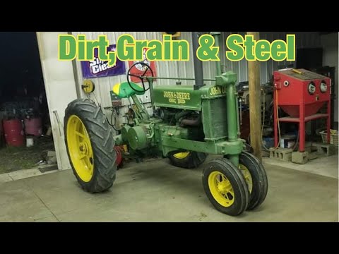 1936 John Deere A Two-Cylinder Head Install And Valve Adjustment video