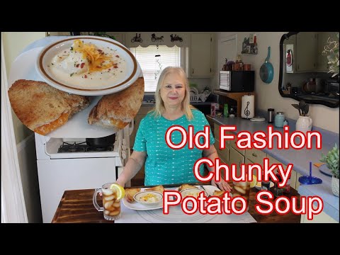 Old Fashion Chunky  Potato Soup Recipe