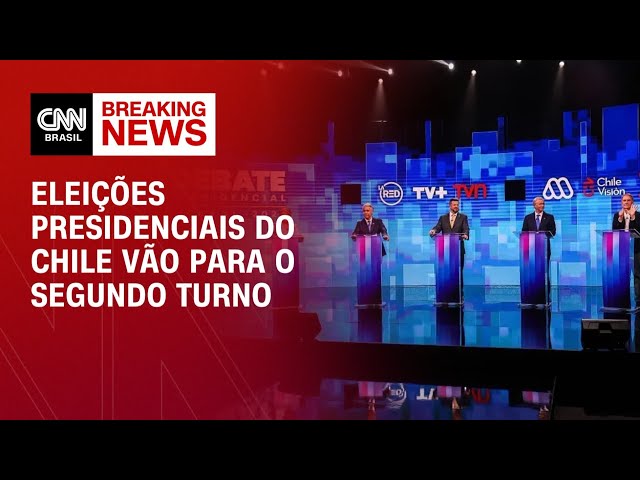 Chile terá 2º entre comunista e ultradireitista | CNN PRIME TIME