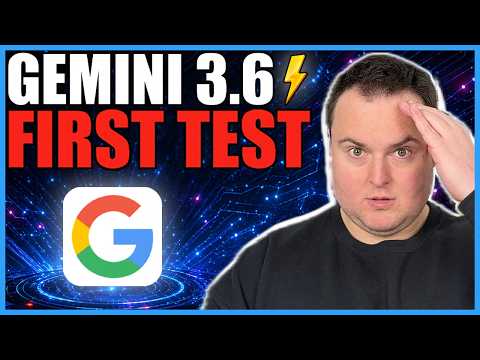 Gemini 3.6 Flash از راه رسید – تست بهترین مدل Google تا به امروز!