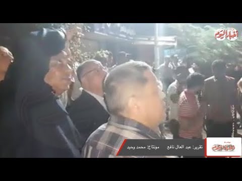 محافظ القاهرة يصل موقع حريق كنيسة الأنبا بولا