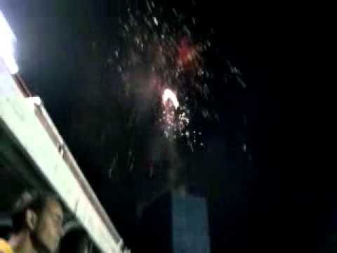 Fogos Grêmio Barueri o Retorno x Bragantino na  Arena 27/05/2011