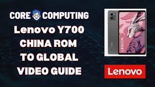 ⚠️⚠️ WARNING !! Lenovo Y700 China ROM to Global video guide!! ONLY IF VERSION IS UNDER 774