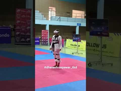India First virtual national taekwondo championship-2024-25 @dhanashreepawar_tkd #dhanashreepawar