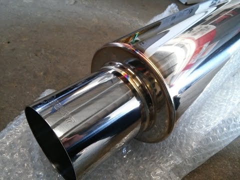 2014 Civic SI Vibrant Muffler Install and sound