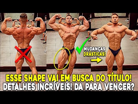 RAMON ATUALIZOU SHAPE COM DETALHES INCRÍVEIS NAS PERNAS E VAI COM TUDO PRA VENCER O ARNOLD OHIO!