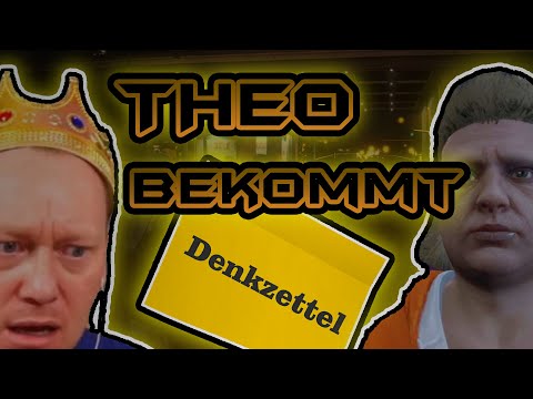 THEO VAN ALGE BEKOMMT EINEN DENKZETTEL -  ft Olaf Schaf, Marcel Heris, Rick, Mahmoud & Qseng