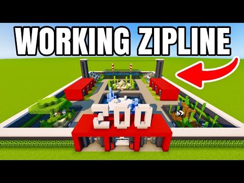 HOW TO MAKE THE ULTIMATE ZOO in Minecraft