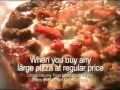 Pizza Hut Free DVD Television Commercial 2003 Queen Latifah