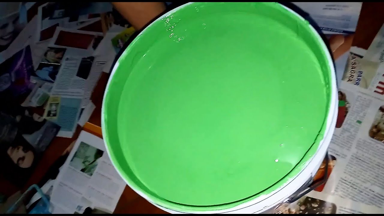 Como abrir un bote de pintura