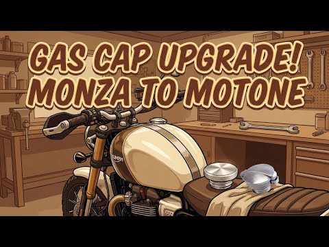 Scrambler 1200 XE Monza to Motone Gas Cap Swap
