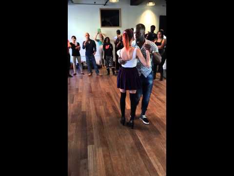 Ennuel and Hakima at the Mini Kizomba Congress 2015 - Kizomba 2.0 part 1 - final with music