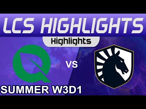 FLY vs TL Highlights LCS Summer Season 2023 W3D1 FlyQuest vs Team Liquid by Onivia