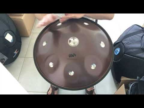 Spacedrum Evolution 55 cm - 8 notes - Diatonic Am (La mineur) - Metal Sounds