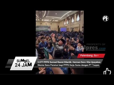 3077 PPPK Sumsel Resmi Dilantik Gubernur Herman Deru