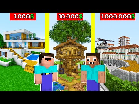 НУБ И ПРО ПОКУПАЮТ САМЫЙ ДОРОГОЙ ДОМ В МАЙНКРАФТ ! НУБИК И ТРОЛЛИНГ ЛОВУШКА MINECRAFT