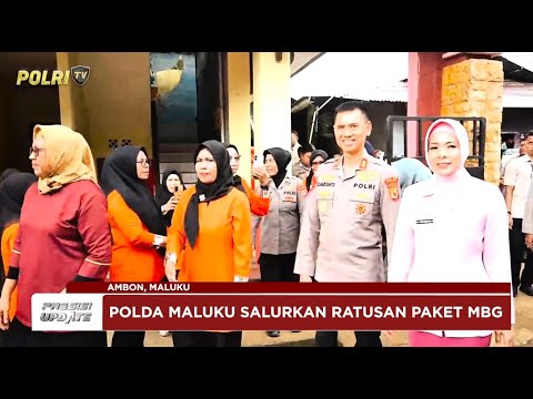 PRESISI UPDATE : KAPOLDA MALUKU RESMIKAN DAPUR UMUM DAN SALURKAN MBG 20/09/2025 (14.30)