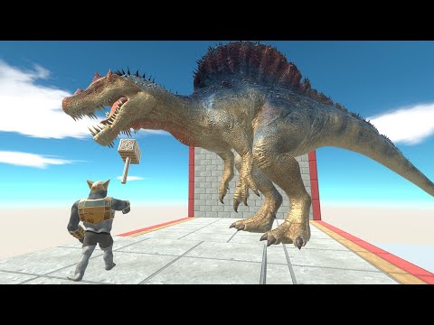 THOR MONKEY VS ALL GIANTS - Animal Revolt Battle Simulator