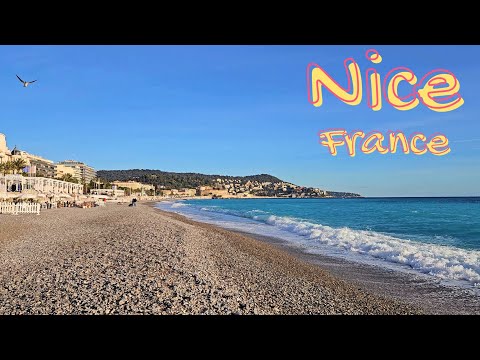 NICE 🌍 FRANCE 🇫🇷: January 2026  Walking tour 🌴 Mediterranean atmosphere! 🌞🌊 4K UHD 60fps