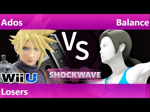 SW 154 - Ados (Cloud, Ryu) vs Balance (Wii Fit Trainer) Losers - Smash 4