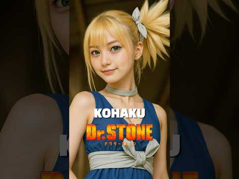 Dr. Stone Characters Brought to Life 🧪 #drstone