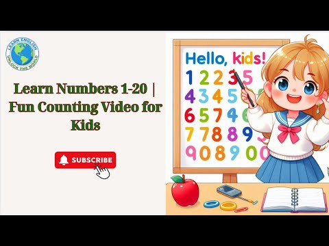 #04 - Learn Numbers 1-20 | Fun Counting Video for Kids