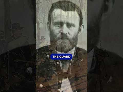 Confederate troops stop to salute General Grant