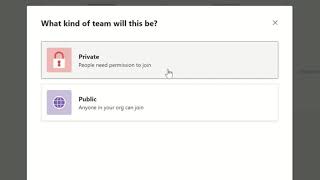 How to create a team in Microsoft Teams from scratch?