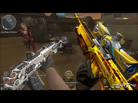 Crossfire NA 2.0 :  AN94 Knife Spaceship - Hero Mode X - Zombie V4