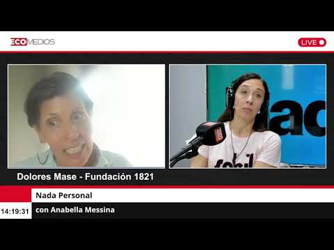 Dolores Mase (Directora Ejecutiva de Fundación 1821) Nada Personal