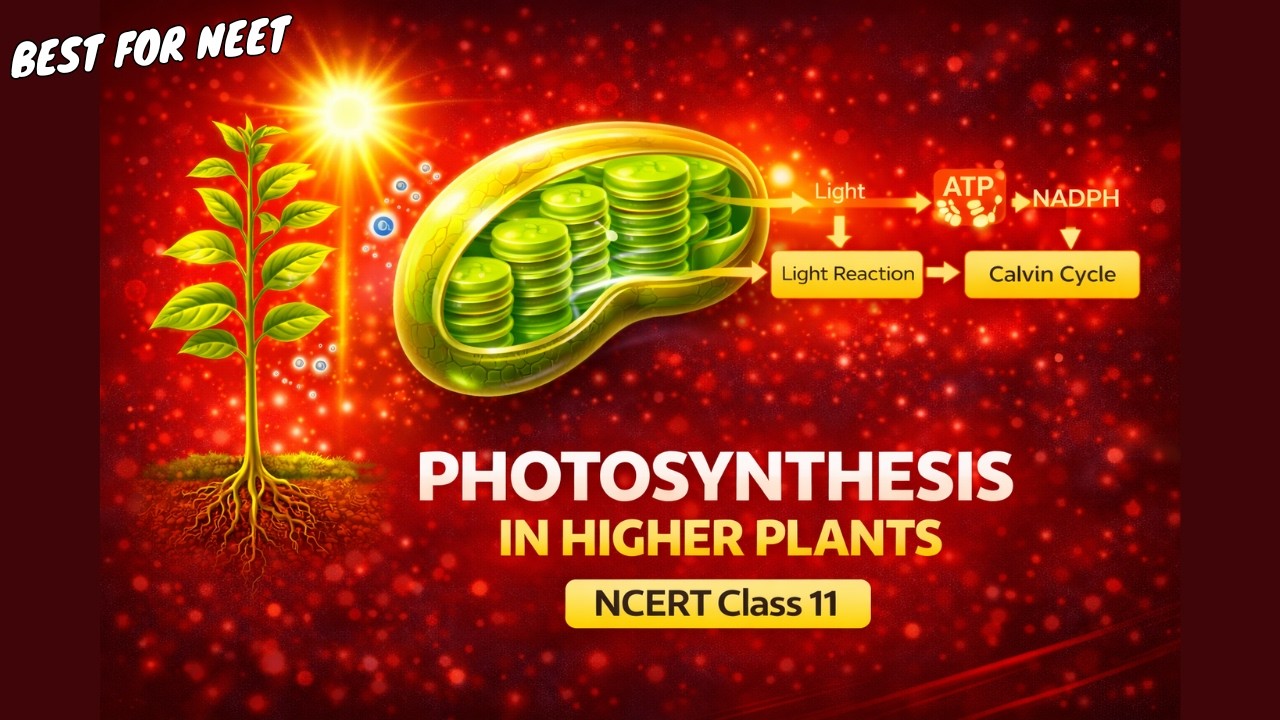 CBSE Class 11 Biology || Photosynthesis in Higher Plants || Full Chapter || By Shiksha House