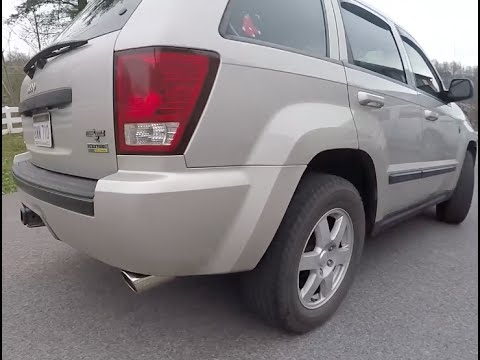 2008 Jeep Grand Cherokee WK 4.7 MBRP cat back exhaust