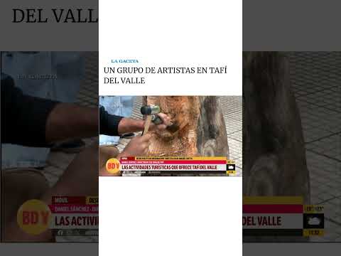 ARTISTAS EN LA PLAZA DE TAFÍ DEL VALLE
