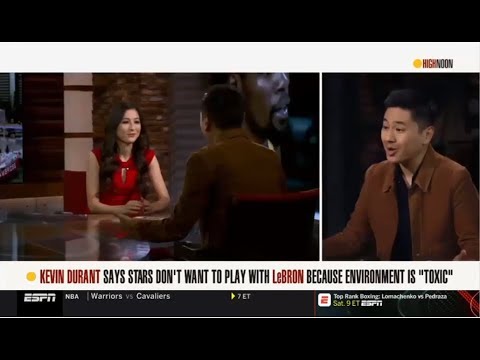 High Noon 12.5.2018 - Kevin Durant explains why superstars don’t want to play with LeBron James