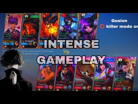 ⚡ Insane Gusion Gameplay | Savage Combos & Fast Hands | legend to mythic journey ⚡