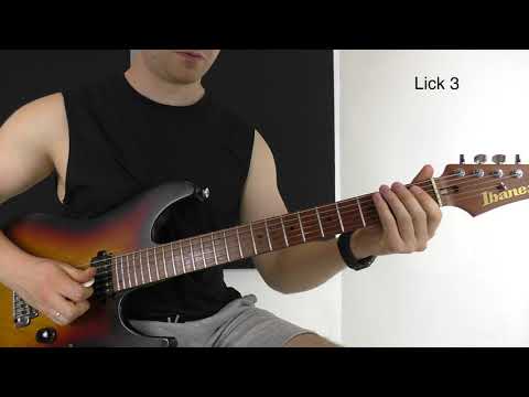 5 Blues Licks For Turnaround