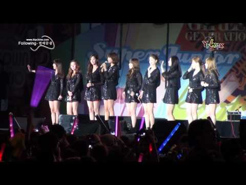 [Fancam] 100911 SNSD  - RDR + My Child + Kissing You @ SM TOWN 2010 Shanghai