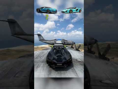 Bugatti Chiron vs Lamborghini Sian Roadster