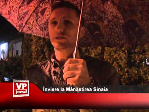 Înviere la Mânăstirea Sinaia