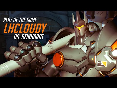 Watch the BEST Reinhardt in the World - LHCloudy! POTG! [Overwatch 2 Season 19 Top 500]