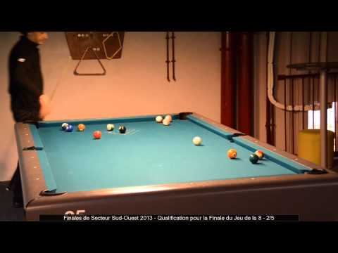 Finales de Secteur Sud-Ouest 2013 - Qualification pour la Finale du Jeu de la 8 - 2/5