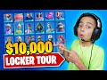 FERRAN'S $10,000 FORTNITE LOCKER TOUR! (RARE SKINS) | Royalty Gaming