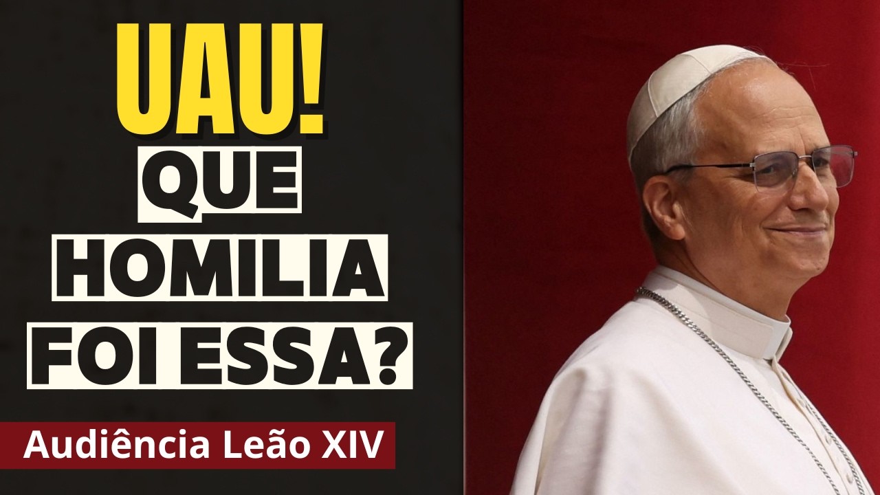 This time, he outdid himself! Profound words from Pope Leo XIV in the Paul VI Hall