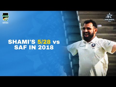 Relive Mohammad Shami's Sensational Fifer in 2018 from Jo'burg Test | SA vs IND