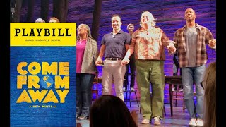 Come From Away Broadway Musical - Curtain Call 4/12/17